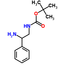 tert-Butyl (2-amino-2-phenylethyl)carbamate picture