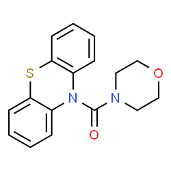 10-(4-morpholinylcarbonyl)-10H-phenothiazine Structure