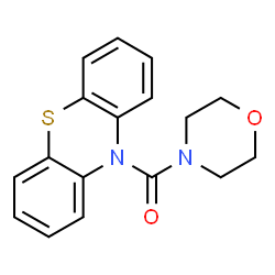 10-(4-morpholinylcarbonyl)-10H-phenothiazine structure