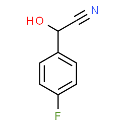 Benzeneacetonitrile, 4-fluoro-alpha-hydroxy-, (alphaS)- (9CI) structure