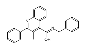 N-benzyl-3-methyl-2-phenylquinoline-4-carboxamide图片