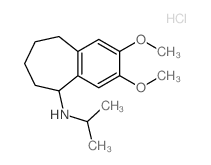 9,10-dimethoxy-N-propan-2-yl-bicyclo[5.4.0]undeca-7,9,11-trien-2-amine Structure