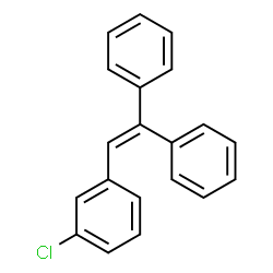 1-Chloro-3-(2,2-diphenylethenyl)benzene结构式