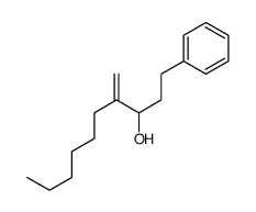 2-Hexyl-5-phenyl-1-penten-3-ol结构式