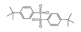 1-tert-butyl-4-(4-tert-butylphenyl)sulfonylsulfonylbenzene Structure