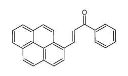 1-phenyl-3-pyren-1-ylprop-2-en-1-one结构式