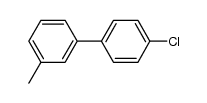 3-methyl-4'-chlorobiphenyl结构式