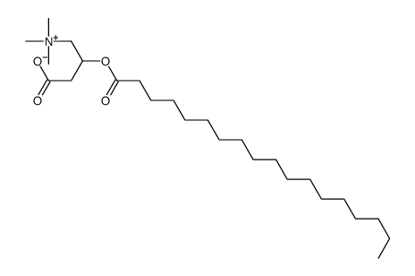 O-octadecanoyl-L-carnitine Structure