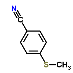 4-(Methylsulfanyl)benzonitrile Structure