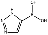 1h-1,2,3-triazole-4-boronic acid结构式