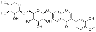 Calycosin 7-O-xylosylglucoside structure
