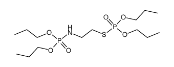 Phosphorothioic acid S-[2-(dipropoxyphosphinylamino)ethyl]O,O-dipropyl ester picture
