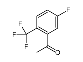 5'-FLUORO-2'-(TRIFLUOROMETHYL)ACETOPHENON Structure