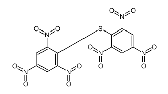 2-methyl-1,3,5-trinitro-4-(2,4,6-trinitrophenyl)sulfanylbenzene Structure