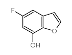 5-氟-7-羟基苯并呋喃结构式