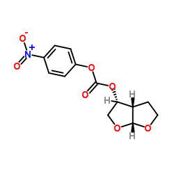 (3R,3aS,6aR)-Hexahydrofuro[2,3-b]furan-3-yl 4-nitrophenyl carbonate Structure