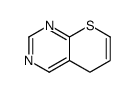 5H-Thiopyrano[2,3-d]pyrimidine (8CI,9CI) structure