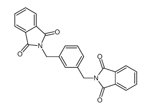 2-[[3-[(1,3-dioxoisoindol-2-yl)methyl]phenyl]methyl]isoindole-1,3-dione Structure