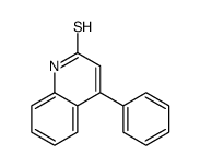 4-phenyl-1H-quinoline-2-thione结构式