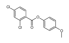 (4-methoxyphenyl) 2,4-dichlorobenzoate结构式