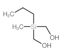 Methanol,(methylpropylsilylene)bis- (9CI)结构式