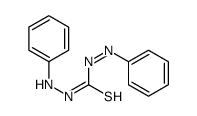 (E)-N',2-Diphenyldiazenecarbothiohydrazide Structure