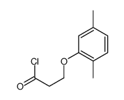 3-(2,5-XYLYLOXY)PROPIONYL CHLORIDE Structure