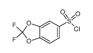 2,2-difluorobenzo[d][1,3]dioxole-5-sulfonyl chloride Structure