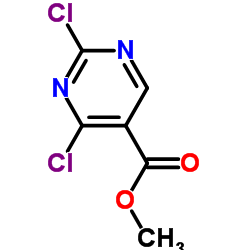 Methyl 2,4-dichloropyrimidine-5-carboxylate structure