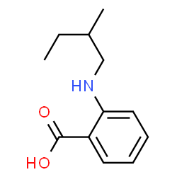 Benzoic acid, 2-[(2-methylbutyl)amino]- (9CI) Structure