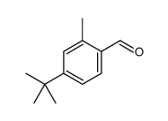 4-tert-butyl-2-methylbenzaldehyde结构式