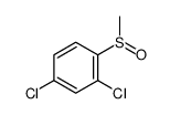 2,4-dichloro-1-methylsulfinylbenzene Structure