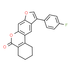 10-(4-fluorophenyl)-1,2,3,4-tetrahydro-[1]benzofuro[6,5-c]isochromen-5-one picture