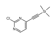 2-Chloro-4-trimethylsilanylethynyl-pyrimidine picture