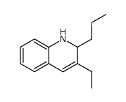 3-ethyl-2-propyl-1,2-dihydroquinoline结构式