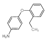 4-(2-乙基苯氧基)苯胺结构式