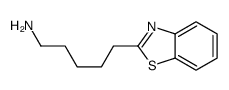 2-Benzothiazolepentanamine(9CI)结构式