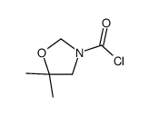 3-Oxazolidinecarbonyl chloride, 5,5-dimethyl- (9CI) picture