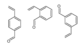 2-ethenylbenzaldehyde,3-ethenylbenzaldehyde,4-ethenylbenzaldehyde Structure