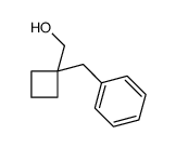 (1-benzylcyclobutyl)methanol Structure