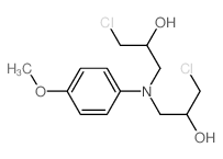 2-Propanol,1,1'-[(p-methoxyphenyl)imino]bis[3-chloro- (7CI,8CI) picture
