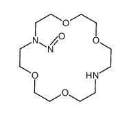 7-nitroso-1,4,10,13-tetraoxa-7,16-diazacyclooctadecane结构式