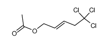 1-acetoxy-5,5,5-trichloro-pent-2-ene结构式