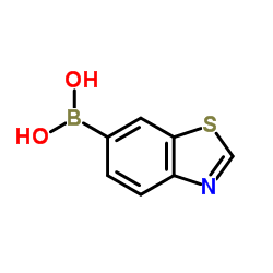1,3-Benzothiazol-6-ylboronic acid Structure