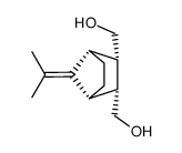 2exo,3exo-bis-hydroxymethyl-7-isopropylidene-norbornane Structure