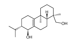 [1R,(+)]-1,2,3,4,4a,5,6,7,8,9,10,10aα-Dodecahydro-8α-hydroxy-1,4aβ-dimethyl-7β-isopropyl-1-phenanthrenemethanol structure