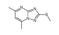 5,7-二甲基-2-(甲基硫烷基)-[1,2,4]三唑并[1,5-a]嘧啶图片