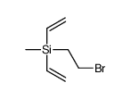 2-bromoethyl-bis(ethenyl)-methylsilane Structure