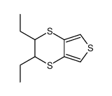Thieno[3,4-b]-1,4-dithiin, 2,3-diethyl-2,3-dihydro- (9CI)结构式