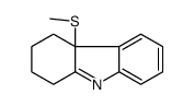 4a-methylsulfanyl-1,2,3,4-tetrahydrocarbazole结构式